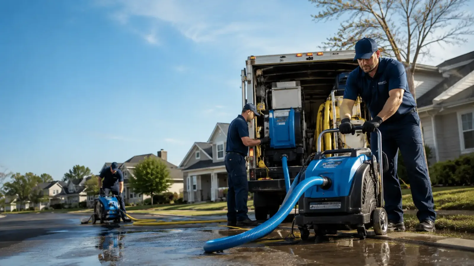 Flood Damage Cleanup in Maben, WV